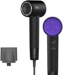 AINA Hair Dryer, BLDC Blow Dryer (2000WE) - Brushless High Speed Motor, 110,000 RPM Lightweight, Ionic Travel 110V/ALCI Plug(Charming Purple)