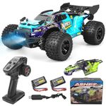 TWIKOMI 1:18 Scale All-Terrain RC Car for Adults - 40+KM/H High Speed 4WD Off-Road Remote Control Truck with 2 Rechargeable Batteries, 2.4GHz Electric Toy Vehicle Gift for Teens and 14+