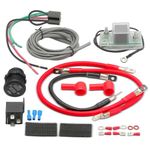 A-Premium UTV Dual Battery Isolator Connect & Monitor Kit Compatible with Honda Pioneer 1000/700/500, Talon & Polaris General 1000, Ranger 400/570/800/900, RZR, 1998-2020, Replace# UTV-SBI-CM