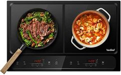 VonShef Double Induction Hob - 2800