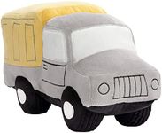 Bedtime Originals Construction Zone Plush Dump Truck Stuffed Toy - Gray/Yellow