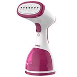 INALSA Garment Steamer for Clothes, Steam Iron Press - Vertical & Horizontal Steaming up to 22g/min, 1200 Watt, 260 ml Water tank & 30 sec Fast Heating (Steamax)