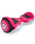 Gotrax Edge Hoverboard with 6.5" LED Wheels & Headlight, Max 5km Range & 10km/h Power by Dual 200W Motor, UL2272 Certified and 65.52Wh Battery Self Balancing Scooters for 44-176lbs Kids Adults(Pink)