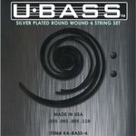 KALA Base String Set, Ukulele Base, Wound Type KA-BASS4 U-BASS