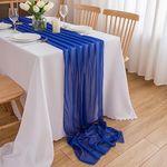 CHUQING Chiffon Table Runner in Roy