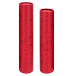 Milisten Expandable Document Tube for Posters Paper Drawing Mailing Tubes Shipping Calligraphy Painting Tubes Pull out Artwork Poster Blueprints Tube Holder Red