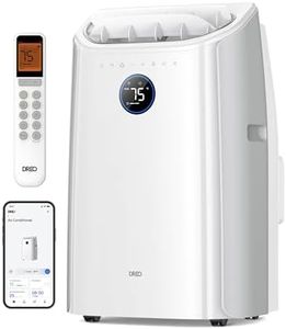 Dreo Portable Air Conditioners, 12000 BTU ASHRAE (8,000 BTU DOE) Smart AC Unit for Bedroom with Drainage-free Cooling, APP/Voice/Remote, Fan & Dehumidifier, Floor AC for Room Indoors, AC515S New
