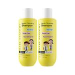 Bare Anatomy Junior Gentle Cleansing Shampoo For Kids|Tear-Free & Hypoallergenic|For 5-12 Years|Coconut Milk Protein, Almond Oil, Vitamin E & Strawberry|Sulphate & Paraben Free|250 mL (Pack of 2)