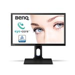 BenQ BL2420PT Designer Monitor (AQCOLOR Technology, 23.8 inch, 2K WQHD 1440P, sRGB/Rec.709, Compatible for MacBook Pro M1/M2), Black