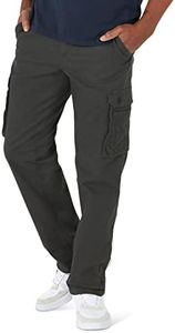 Lee Men's Wyoming Relaxed Fit Cargo Pant, Shadow, 34W x 32L