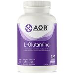 AOR - L-Glutamine 750mg, 120 Capsules - L-Glutamine Capsules for Gut Health, Digestive System and Muscle Building Supplement - Leaky Gut Repair Supplements - Control Pressure Levels and Boost Immunity