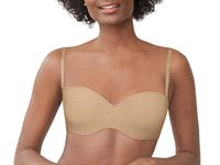 Maidenform Women's Convertible Strapless Everyday Bra, Beige - Beige (BODY BLUSH BDB), 36 DD