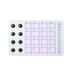 MIDI Pad Controller MIDI Pad Beat Maker Machine USB with 16 Backlit Drum Pad USB MIDI Controller MIDI Keyboard for Beginner