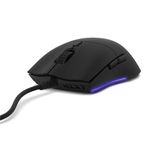 NZXT Lift - MS-1WRAX-BM - PC Gaming Mouse - Lightweight Ambidextrous Mouse - High-end PixArt 3389 Optical Sensor - 16k Resolution - RGB Lighting - Low-Drag Cable - Black