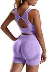 Workout Yoga Outfits for Women 2 Pi