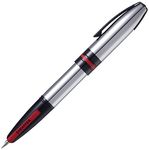 Sheaffer Icon Chrome with Gloss Black PVD Appts. Fountain Pen - Fine Nib, E0911243