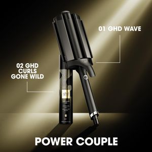 ghd Triple Barrel Hair Waver – Black Wave Styler