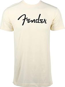 Fender Spaghetti Logo T-Shirt, Olympic White, S, Olympic White, S