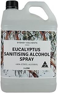 Eucalyptus Sanitising Alcohol Spray 80% 5 Litre