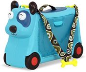 B. Toys - Woofer On The Gogo - 3 in 1 Ride-On Suitcase, Hand Luggage and Storage Blue Dog for Toddlers with Lights and Sounds (BX1572Z)