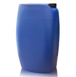 60 Litre ‘Fasset’ Blue Plastic UN Drum With 60mm Black T/E Screw Cap