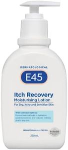 E45 - Moisturising Lotion For Dry, Itchy and Sensitive Skin | Nourishing Lotion | Hypoallergenic | 250mL