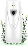 Wall-mounted Aerosol Spray Air Freshener Automatic Air Fragrance Dispenser Home for Indoor, Home, Offices, Schools, Restaurants, Hotels, Commercial Place (White)