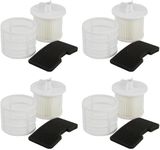 4 Pack U66 Filters Kit Compatible with Hoover Sprint Whirlwind SE71WR01 Vacuum Cleaners, Part Number # 35601328