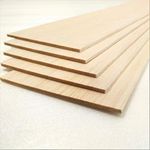 Vortex-RC 3Mm Balsa Sheets 100X1000Mm,5 Sheets Per Pack, Aaa+ Premium Balsa Wood Sheets For Aeromodelling, Rc Radio Control Planes, Diy Projects, Brown