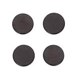 Shungite Sticker for Cell Phone - Set of 4 pcs Round Form - from Authentic Stones Type II