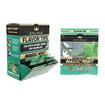 King Palm Flavors Filter Tips - Magic Mint 50ct Display - Flavored Pre Rolled Tips - Corn Husk Pre Roll Filter Tip - Organic Rolling Paper Filter Tips - Terpene Infused Rolling Tips…