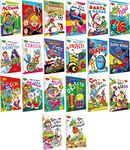 Sawan Set of 20 Books Colouring Books for kids (Copy to Colour Actions, Our Helper, Games & Sports, Sea Animals, Santa Claus, Fishes, Fairy Princess, ... Objects, Animals, Birds, Birthday, Cartoons)