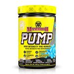 MAMMOTH PUMP – Pre Workout Powder, Superior Muscle Pumps, Increase Strength & Endurance, Explosive Power & Energy Supplement, Heightened Focus, Quick Recovery, Reduced Soreness (60 Serves, Blue Raspberry)