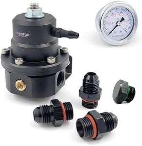 6AN Fuel Pressure Regulator Kit - Adjustable Universal with Return Port - K-MOTOR