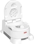 Fisher-Price Home Decor 4-in-1 Potty – realistic infant to toddler training toilet and stepstool with removable potty ring