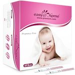 Easy@Home Pregnancy Tests Strips 60 Pack: Sensitive Pregnancy Tests - Early Detection Pregnancy Tests Strips Bulk | Pregnancy Test Kit - 60 HCG Tests