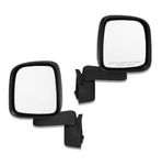 Bestop 51261-01 HighRock Black Full Door Replacement Mirror