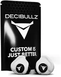 Decibullz 25-Decibel Noise-Reduction Earplugs for Hearing Protection, Custom-Molded Reusable Earplugs for Noise Sensitivity & Flights, White