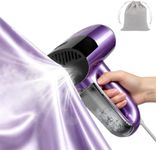 Vacuum Steamer for Clothes, 5500Pa Suction Handheld Portable Travel Steamers for Clothes, 3 in 1 Steaming & Ironing& Clean Dust Garment Steamer, Lightweight, Multiple Mode (for 110V), Purple