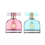 Carlton London Combo Lush And Blush Perfume Spray I Set Of 2-100Ml Each I Best Fragrance For Women With Sandalwood And Musk