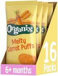 Organix Melty Carrot Puffs, Organic