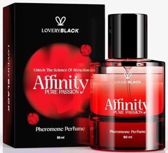 Affinity Pure Passion Unisex Pheromone Perfume – Alluring Floral & Sweet W Musk Scent - Pheromones Perfumes, Enhances Attraction & Charisma – Long-Lasting, Irresistible Fragrance for Women & Men.