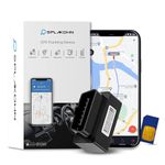 SPLAKDHN OBD GPS Tracker for car is a Plug and Play GPS Device for Car, SUV and All Other Vehicle with ODB-2 Port | Mini GPS Tracking Device with Live Tracking, History & Mobile Alerts