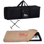 Blueberry KB-40 Keyboard Padded Gig Cover bag and,Stand, Dust Cover Compatible With Casio CT-S1FH/CT-S1/CT-S400/CT-S200/LK-S250/CT-S300/CT-S100/CTK-2550/CTK-3500/CT-X700/CT-S195/CTK-1550 Keyboard