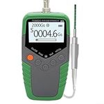 TD8620 Digital Gauss Meter, Portable LCD Gauss Meter High Precision Gaussmeter, Surface Magnetic Field Tester with Probe 0-2400mT(5%)