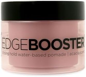 Style Factor Edge Booster Strong Hold Water-Based Pomade 3.38oz - Acacia Scent