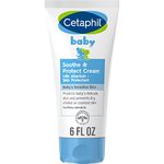 Cetaphil Baby Soothe & Protect Cream with Allantoin Skin Protection, 6 Oz, Prevents Dry, Chapped or Chapped Skin, Baby Cream Moisturizes for 24 Hours, Not Greasy (Packaging