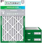 Filterbuy 16x24x4 Air Filter MERV 8