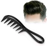 Salon Curly Hair Comb Durable Wide Tooth Hair Pick Shark Comb