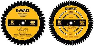 DEWALT 10-inch Miter Saw Blade/Tabl